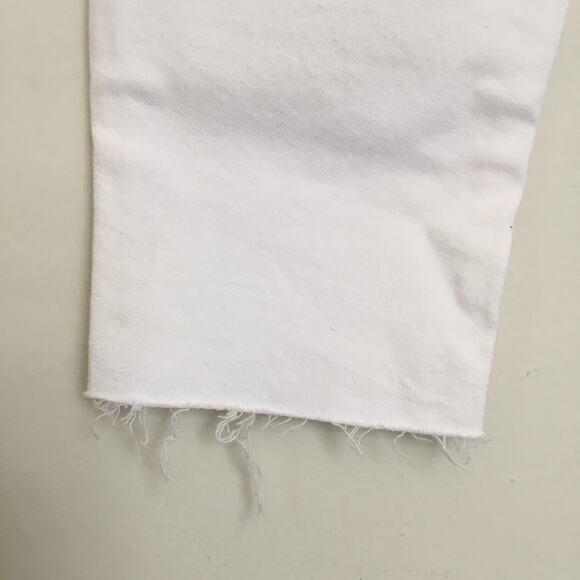 OLD NAVY High Rise Curvy O.G. Straight Jeans white Sz 14 - Picture 6 of 8